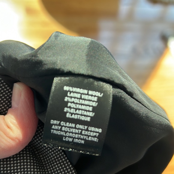 Classic career skirt, grey, high quality ultra fine wool, good for all seasons. - Picture 4 of 4